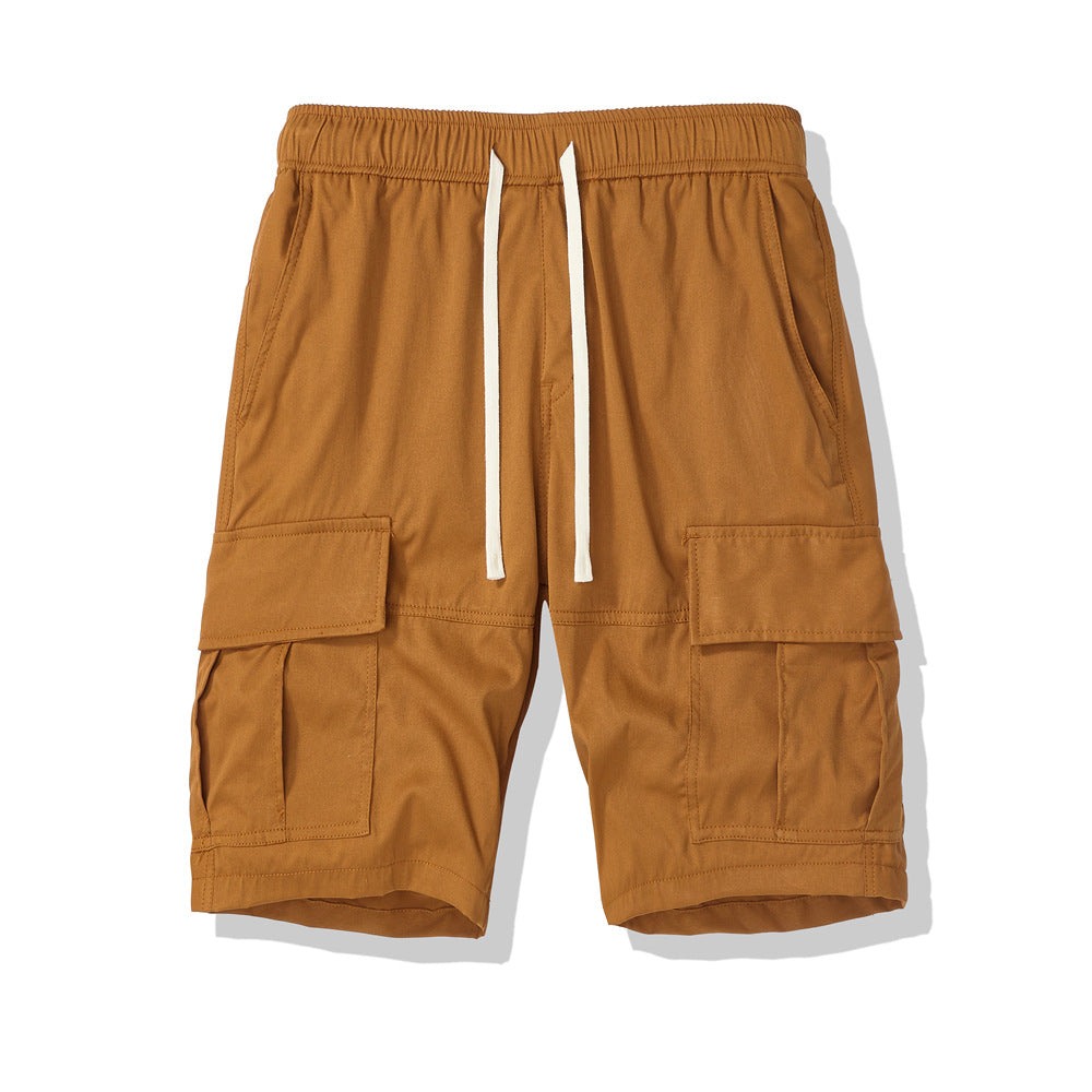 Men's Multi-Pocket Loose Casual Shorts