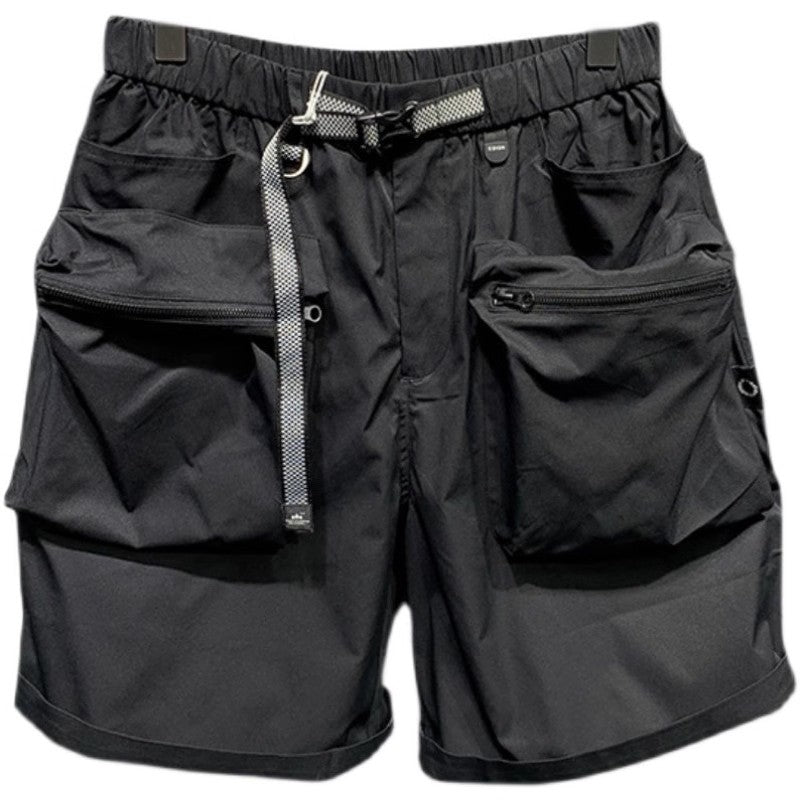 Men's Loose Fit Workwear Shorts | Casual Cargo Shorts with Pockets