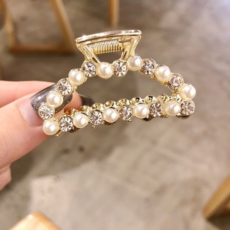 Luxury Pearl & Rhinestone Hair Grip – 4 Styles