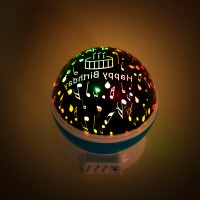 Rotating Star & Constellation Projector Night Light