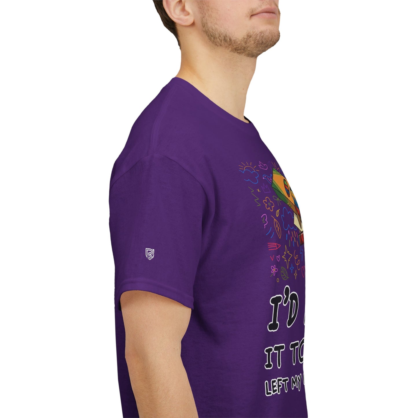 I’d Explain It To You But I Left My Crayons At Home - Funny T‑Shirt
