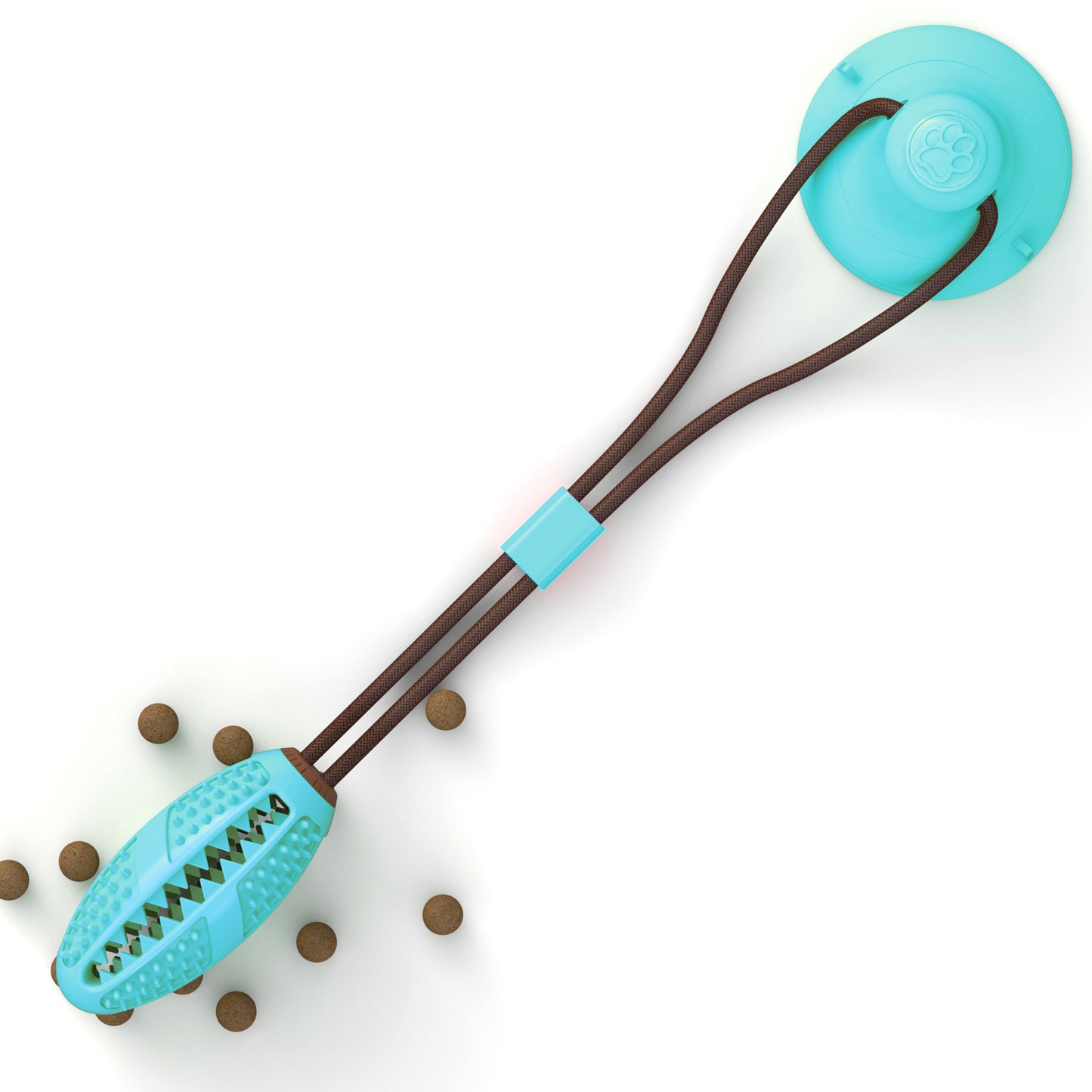 Suction Cup Tug & Chew Dog Toy Ball