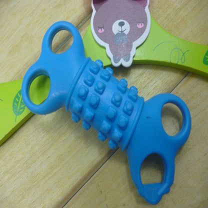 Silicone Bone Chew Toy for Dogs - Bite-Resistant Pet Toy
