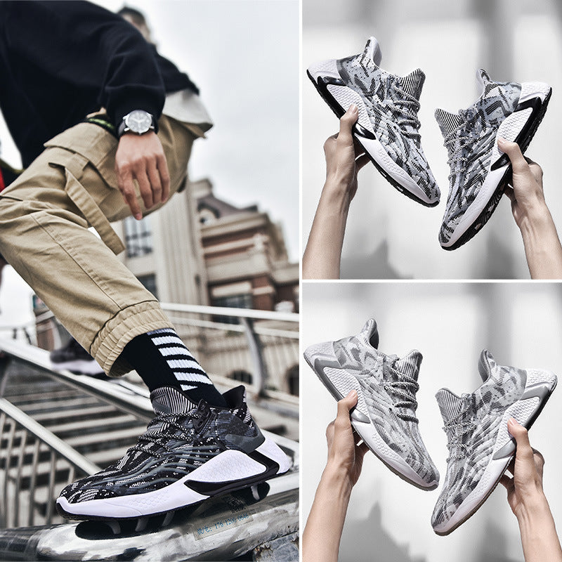 Men's Lightweight Running Trainers – Breathable Mesh Sports Shoes