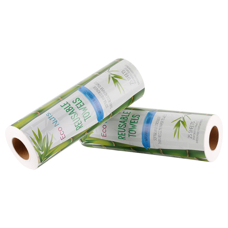 Reusable Bamboo Fibre Kitchen Roll – Washable Paper Towel Alternative