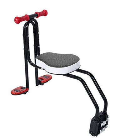 Child Bicycle Seat – Steel Frame Kids Bike Seat Blue, Red & Black
