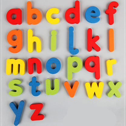 Wooden Letter Spelling Board English Alphabet Toy Ages 4-6 - JParker Collections