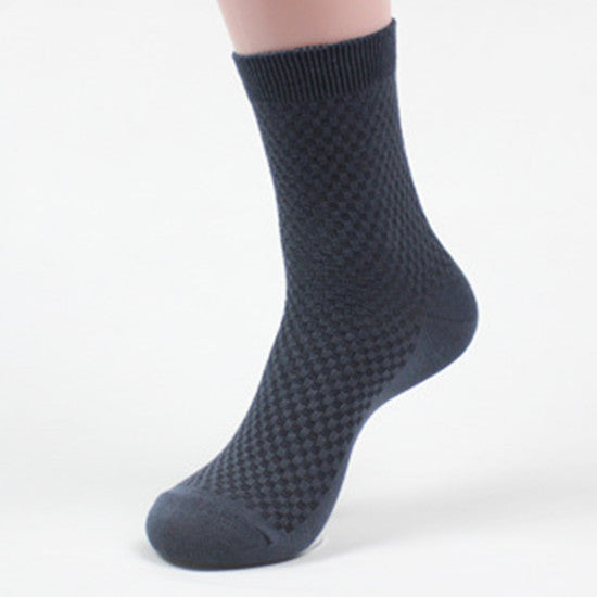 Men's Bamboo Fibre Business Socks – 5 Colours, Multi-Pack