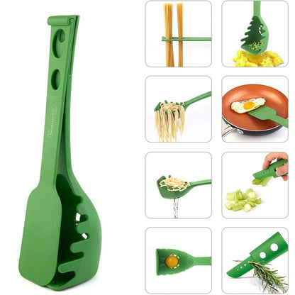 Plastic Kitchen Spatula & Noodle Spoon Set – Cooking Utensils