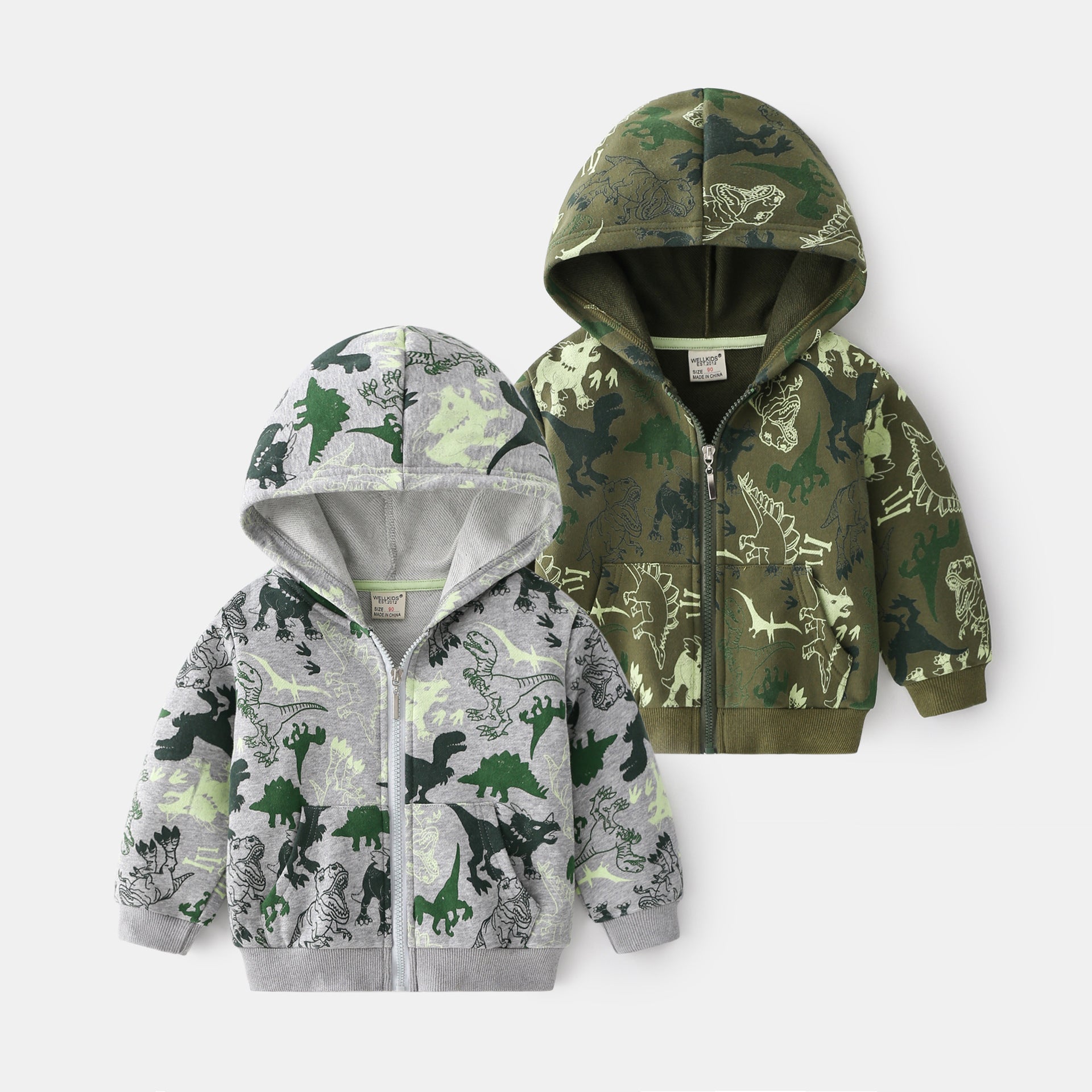 Children's Camouflage Cotton Casual Jacket | Kids Camo Top 90-130cm