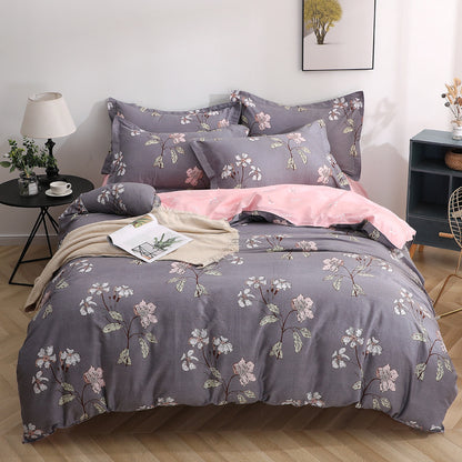 Cotton Four-Piece Bedding Set | Single to Super King & Beyond