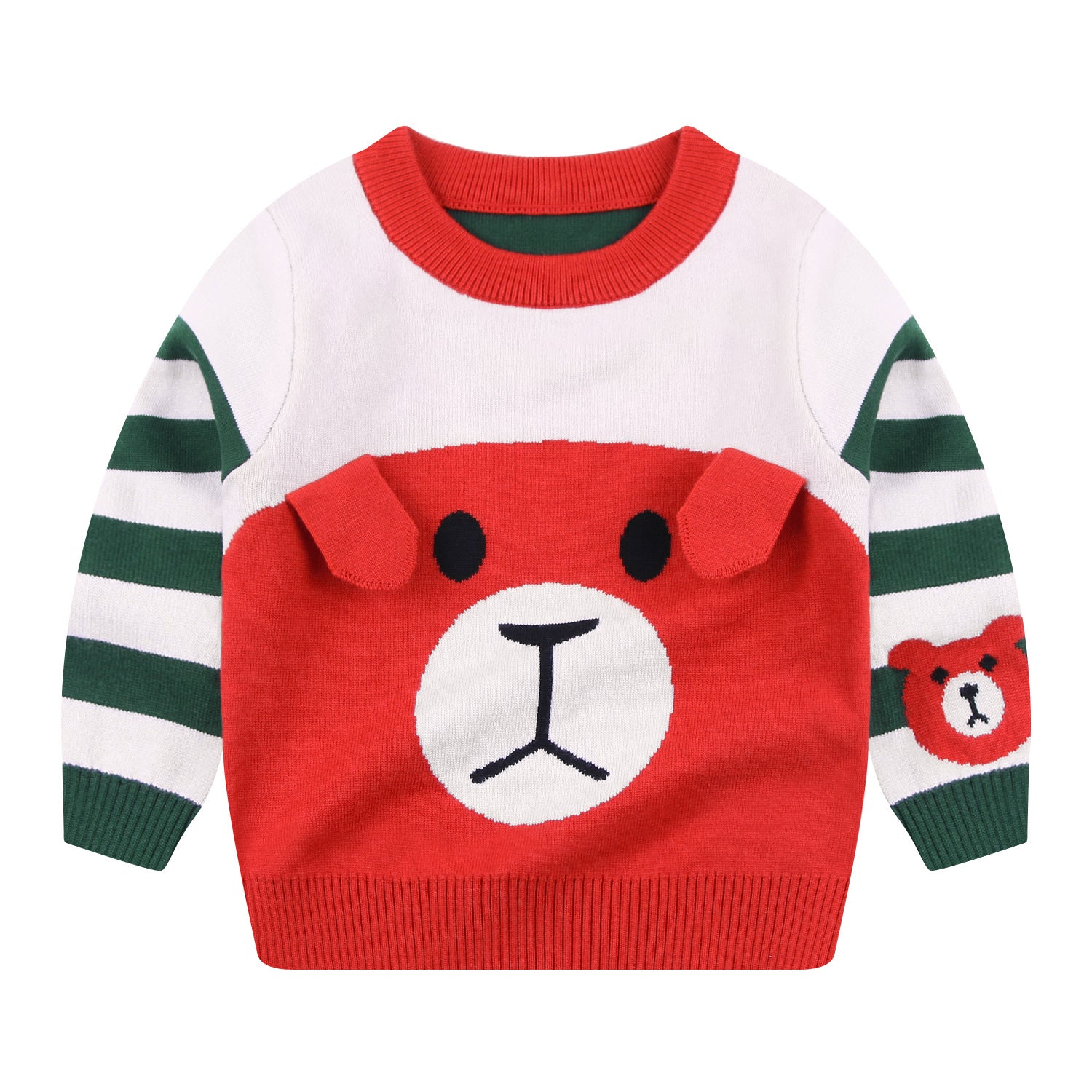 Boys' Fine Knit Cotton Pullover Sweater | Kids Knitwear