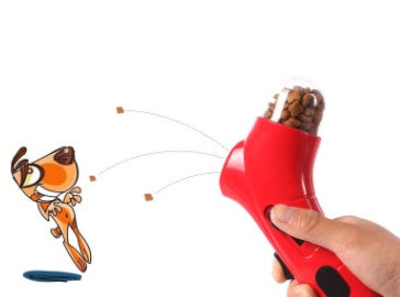 Pet Treat Launcher – Spring-Loaded Treat Shooter for Dogs & Cats | 4 Colours