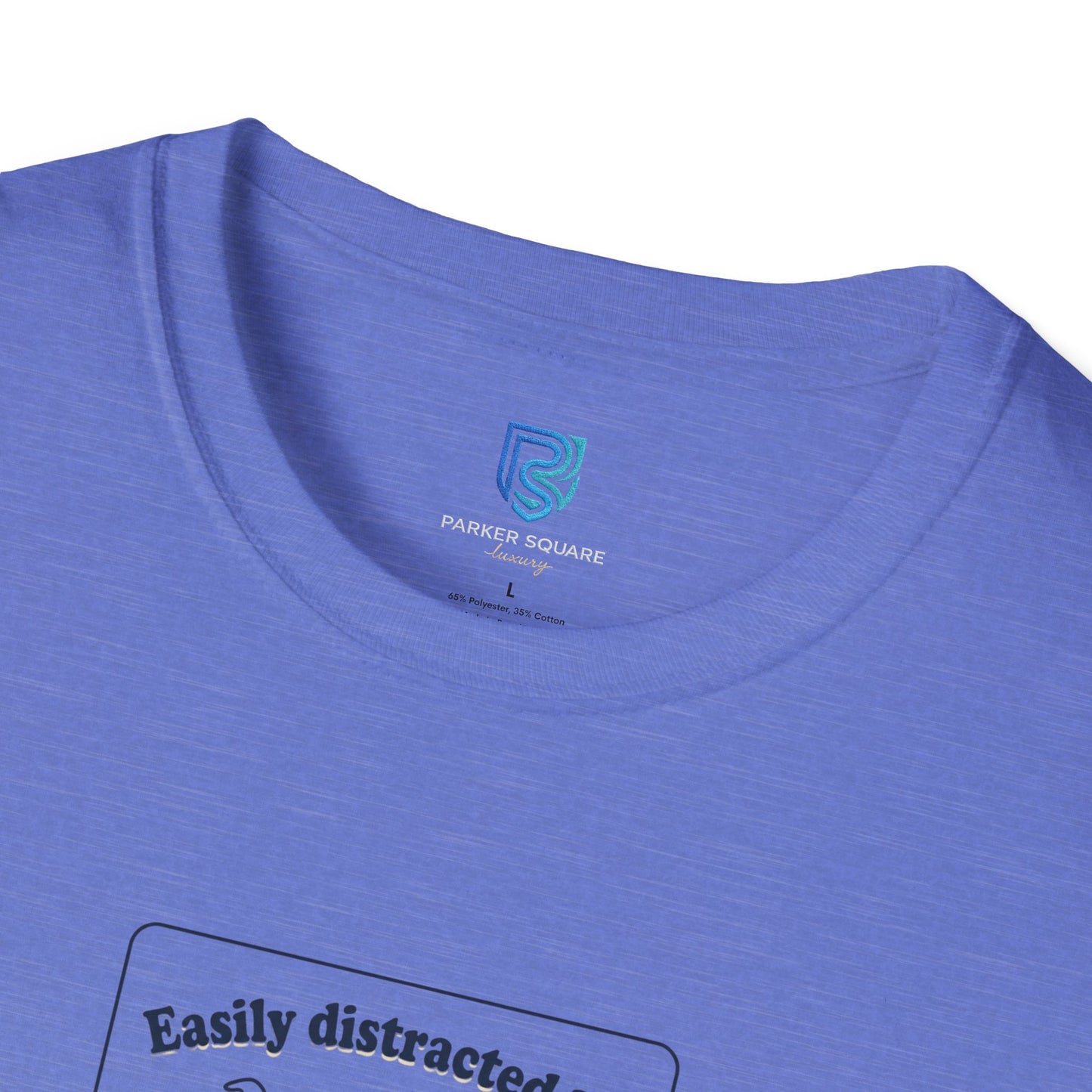 'Easily Distracted By…wait, is that a dog?' Cartoon Dog Graphic Tee