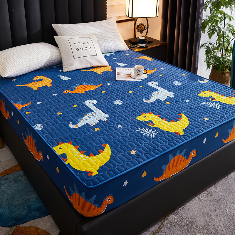 Novelty Print Quilted Mattress Cover – 12 Designs, 5 Sizes