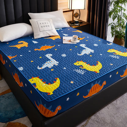 Novelty Print Quilted Mattress Cover – 12 Designs, 5 Sizes