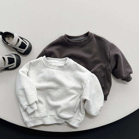 Children's Fleece Pullover Sweatshirt | Warm Kids Top
