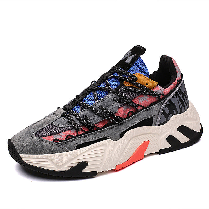 Men's Lightweight Transparent Upper Casual Sports Shoes – Breathable Trainers