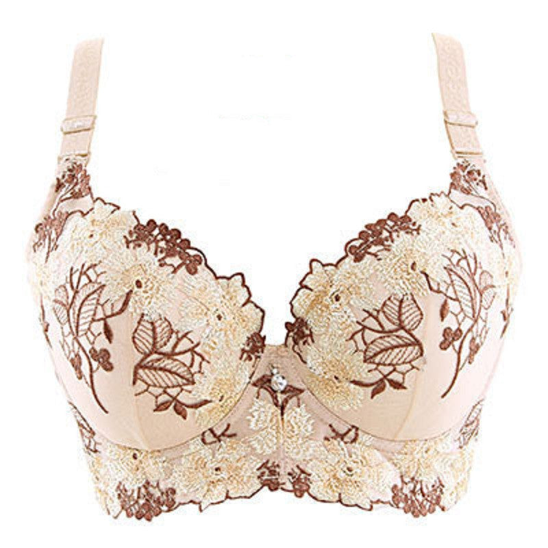 Women's Lace Underwired Bra - Cotton Lined Full Cup