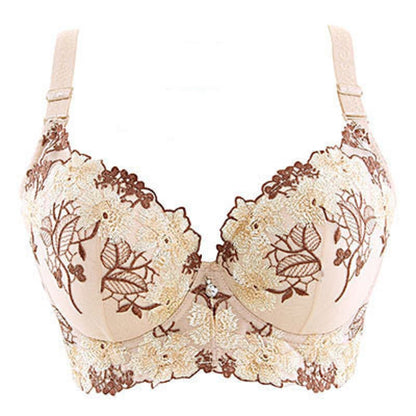 Women's Lace Underwired Bra - Cotton Lined Full Cup