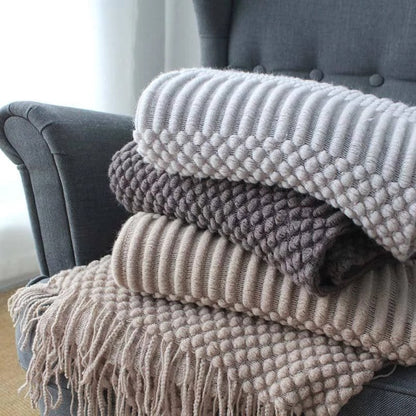 Soft Fleece Throw Blanket | 127x170cm Sofa & Bed Blanket