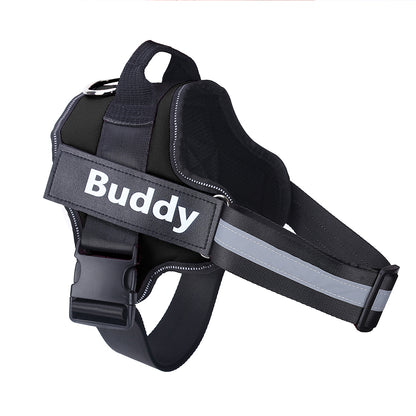 No-Pull Reflective Dog Harness | Adjustable Nylon Vest Puppy to XXL