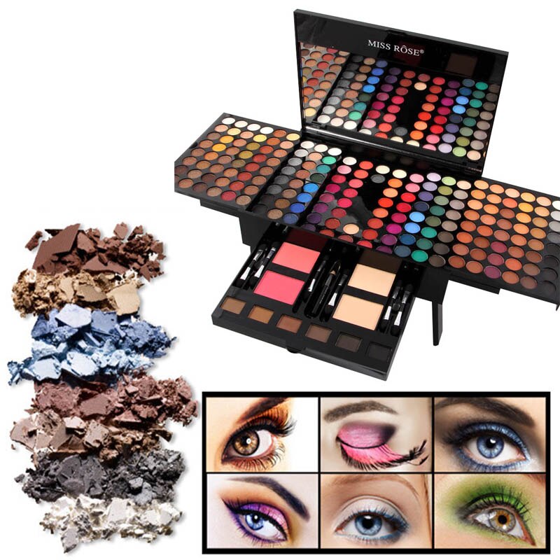 180 Colour Eyeshadow & Blush Palette | All-in-One Makeup Set