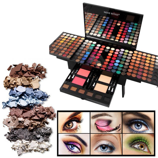180 Colour Eyeshadow & Blush Palette | All-in-One Makeup Set