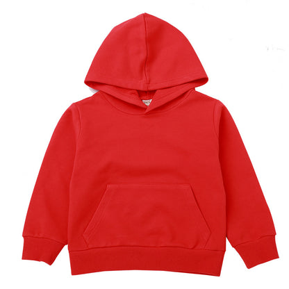 Children's 95% Cotton Hooded Sweatshirt | Kids Casual Hoodie 90-140cm