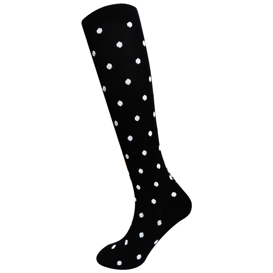 Men's Nylon Jacquard Compression Socks – Sports & Leg Support