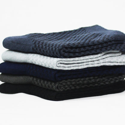 Men's Bamboo Fibre Business Socks – 5 Colours, Multi-Pack