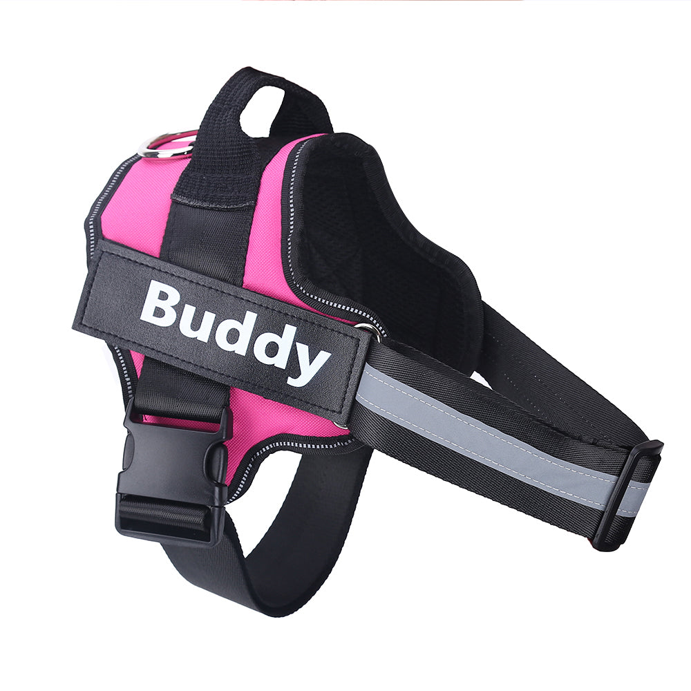 No-Pull Reflective Dog Harness | Adjustable Nylon Vest Puppy to XXL