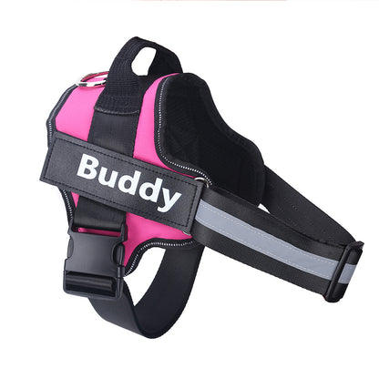 No-Pull Reflective Dog Harness | Adjustable Nylon Vest Puppy to XXL