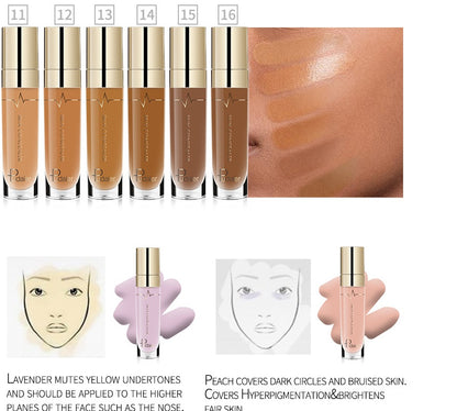 PUDAIER Liquid Concealer – Full Coverage Moisturising Face Base 5ml
