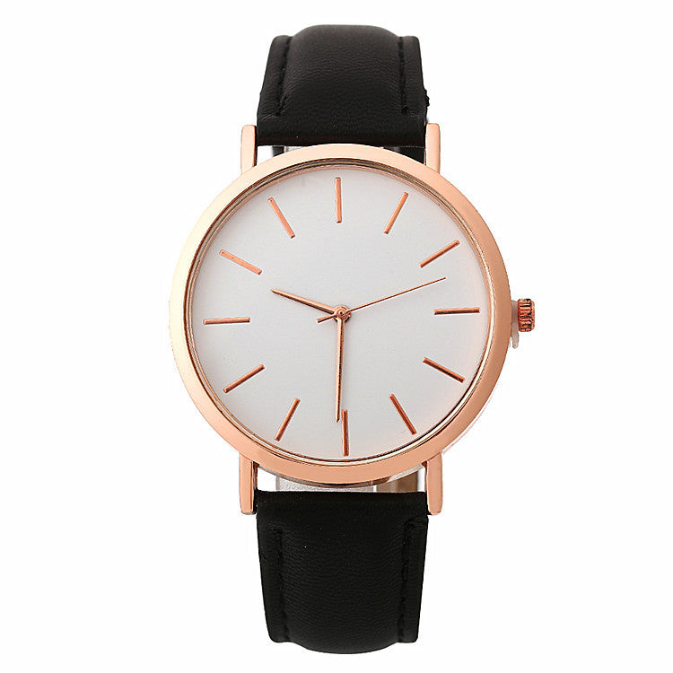 Women's Slim Quartz Wristwatch | Simple Elegant Dress Watch in 8 Colours