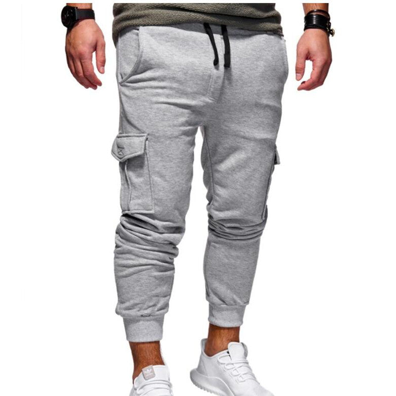 Men's Stretch Jogger Sweatpants – Lycra Tracksuit Bottoms, 5 Colours