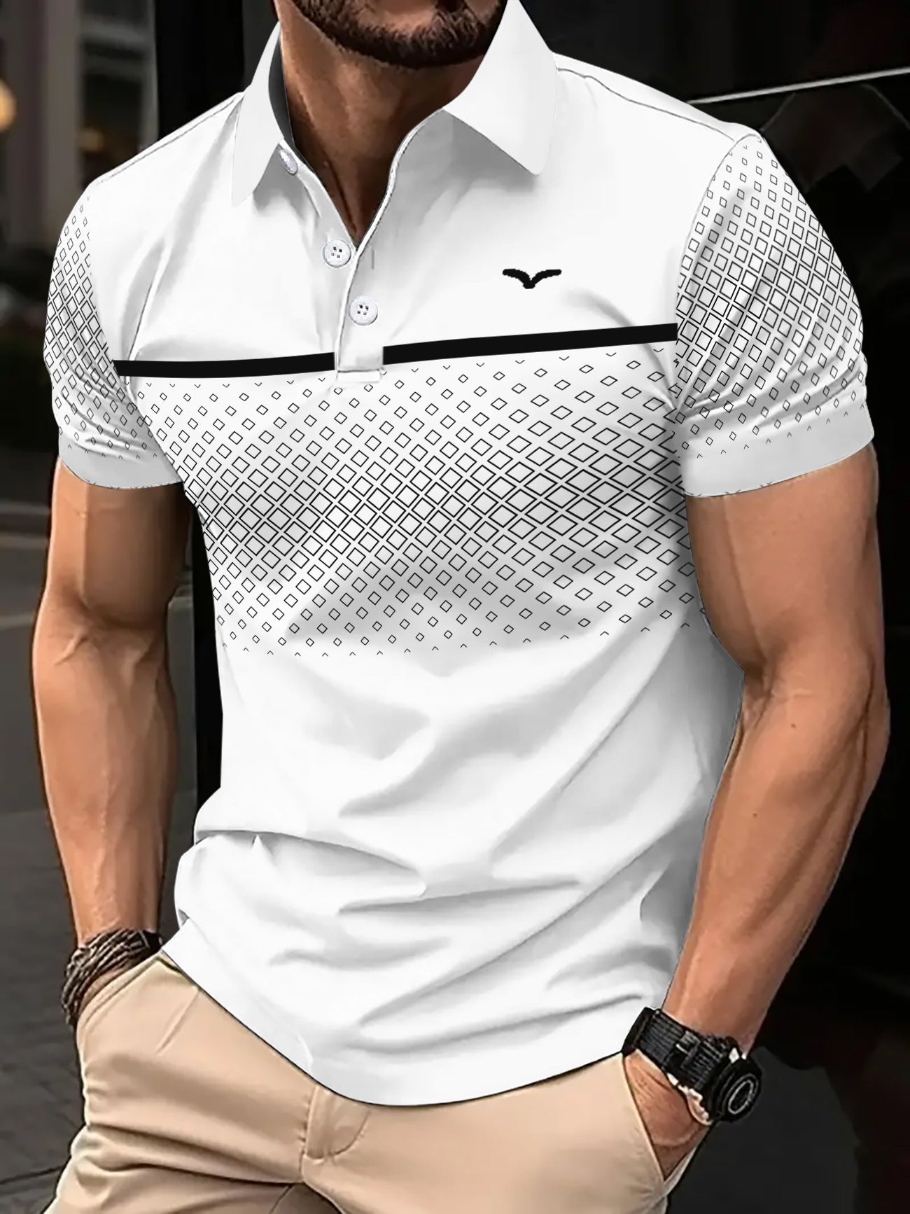 Men's Slim Fit Short Sleeve Polo Shirt | 7 Colours S-3XL