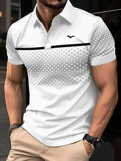 Men's Slim Fit Short Sleeve Polo Shirt | 7 Colours S-3XL