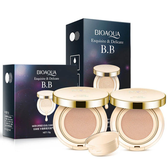 BIOAQUA Air Cushion BB Cream – Moisturising Foundation & Concealer 3 Shades