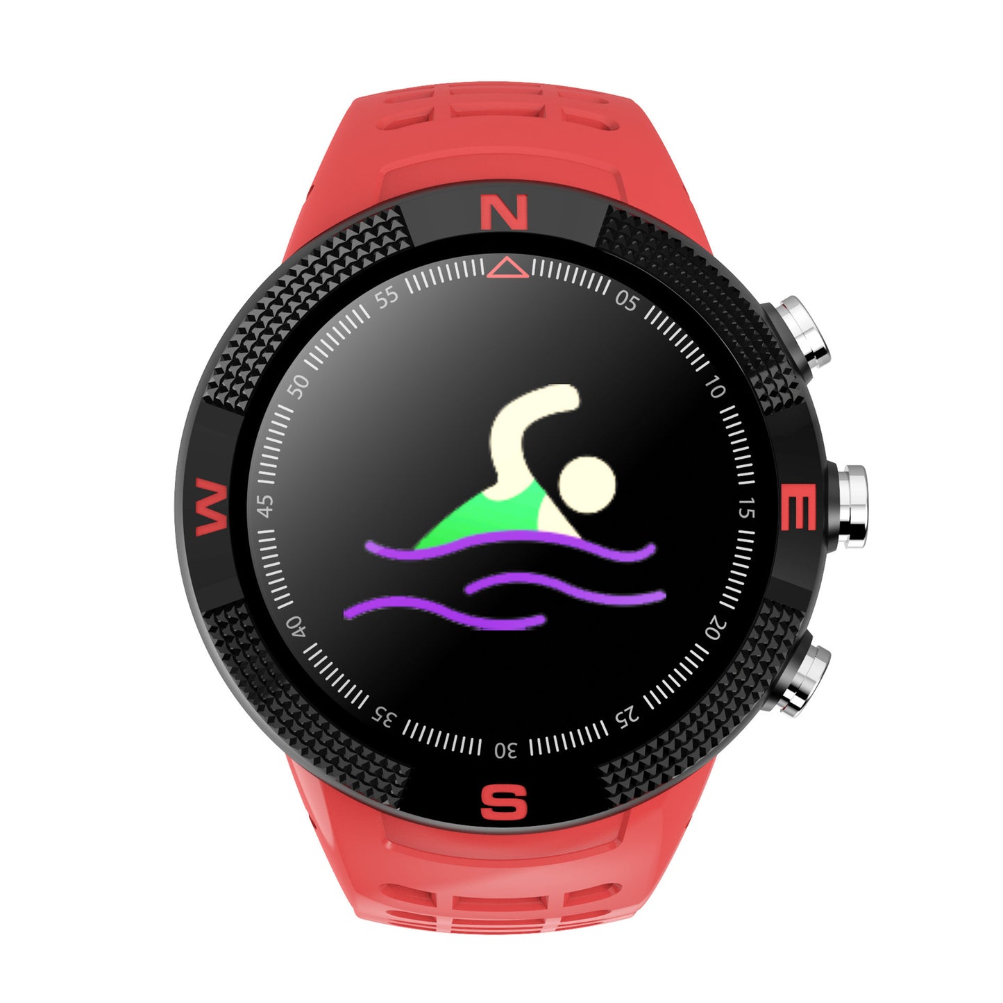 F18 Multi-Function Smartwatch – OLED, Health & Sleep Tracking