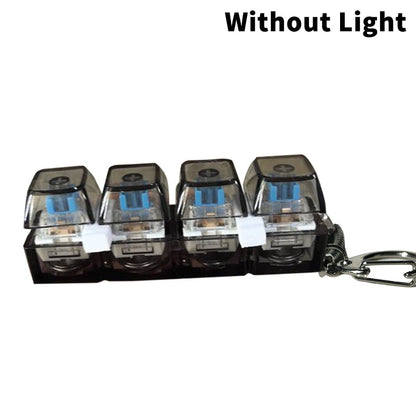 Keyboard Key Clicker Fidget Decompression Toy | 4-Key & 9-Key