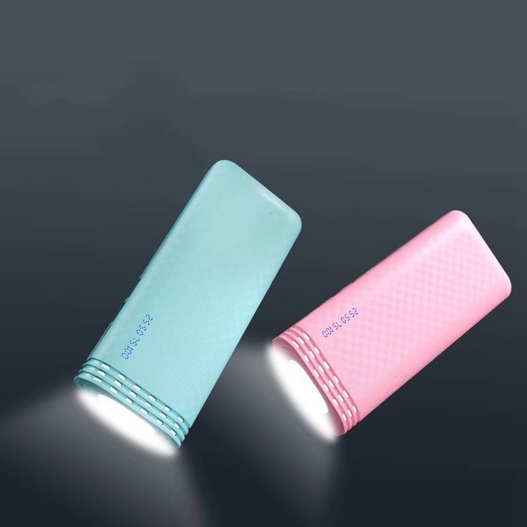 Cosmic Lighthouse Power Bank – 10000mAh LED Indicator Blue, White, Pink & Black
