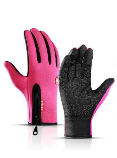 Winter Touchscreen Gloves – Waterproof Fleece Sports & Riding Gloves