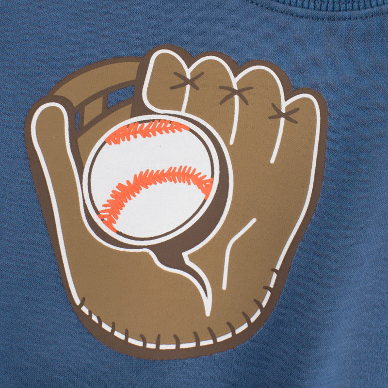 Boys' Cartoon Fleece Pullover Sweatshirt | Sizes 90–140cm