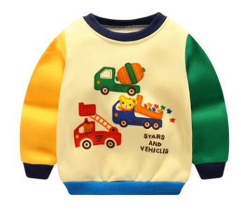 Children's Cartoon Print Sweatshirt | 10 Designs | Kids Top