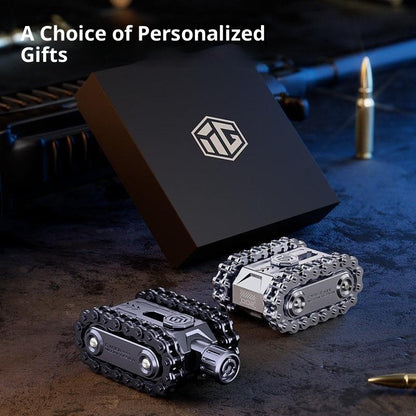 Metal Gyroscope Tank Decompression Desk Toy