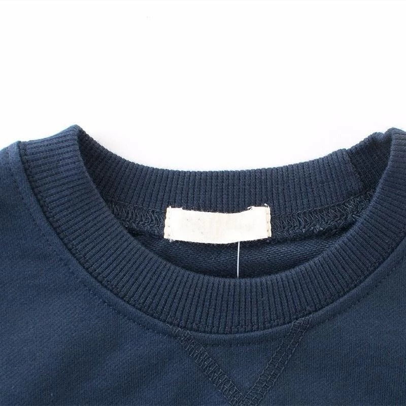 Children's Cotton Pullover Sweater | Long Sleeve Kids Jumper