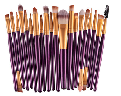 Dual-Tone Makeup Brush – Loose Powder, Blush & Eyeshadow