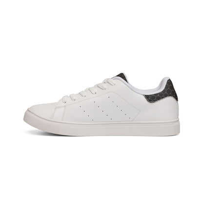 Men's Parker Square Low-Top Sneakers — Minimalist Casual Court Shoes