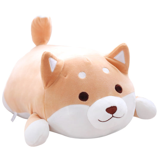 Shiba Inu Dog Plush Toy - Soft Stuffed Animal Pillow for Kids